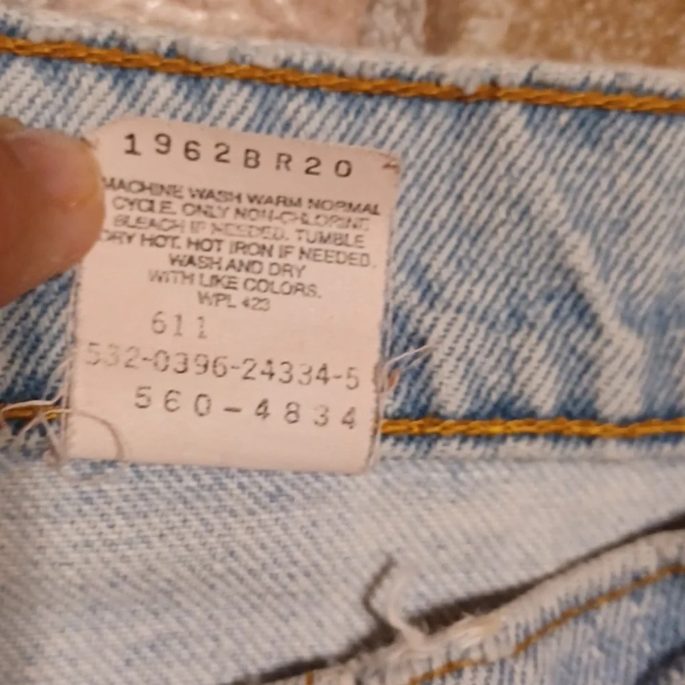 Levi's Blue Denim Jeans Vintage 560 Levi's 34x32